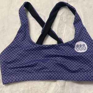 Tres Pinas Women's Purple Sports Bra
